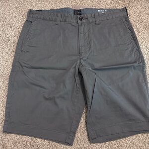 J. Crew Gray Flat Front Shorts